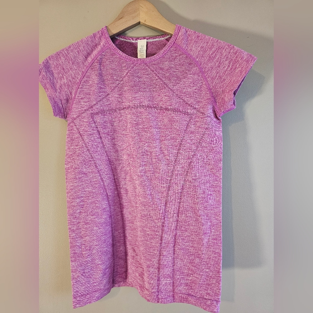Ivviva Purple Short Sleeve Athletic T Sz 12